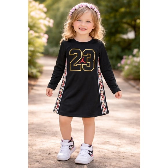 Jordan Other - 2/60 Jordan little girl sweater dress 4t